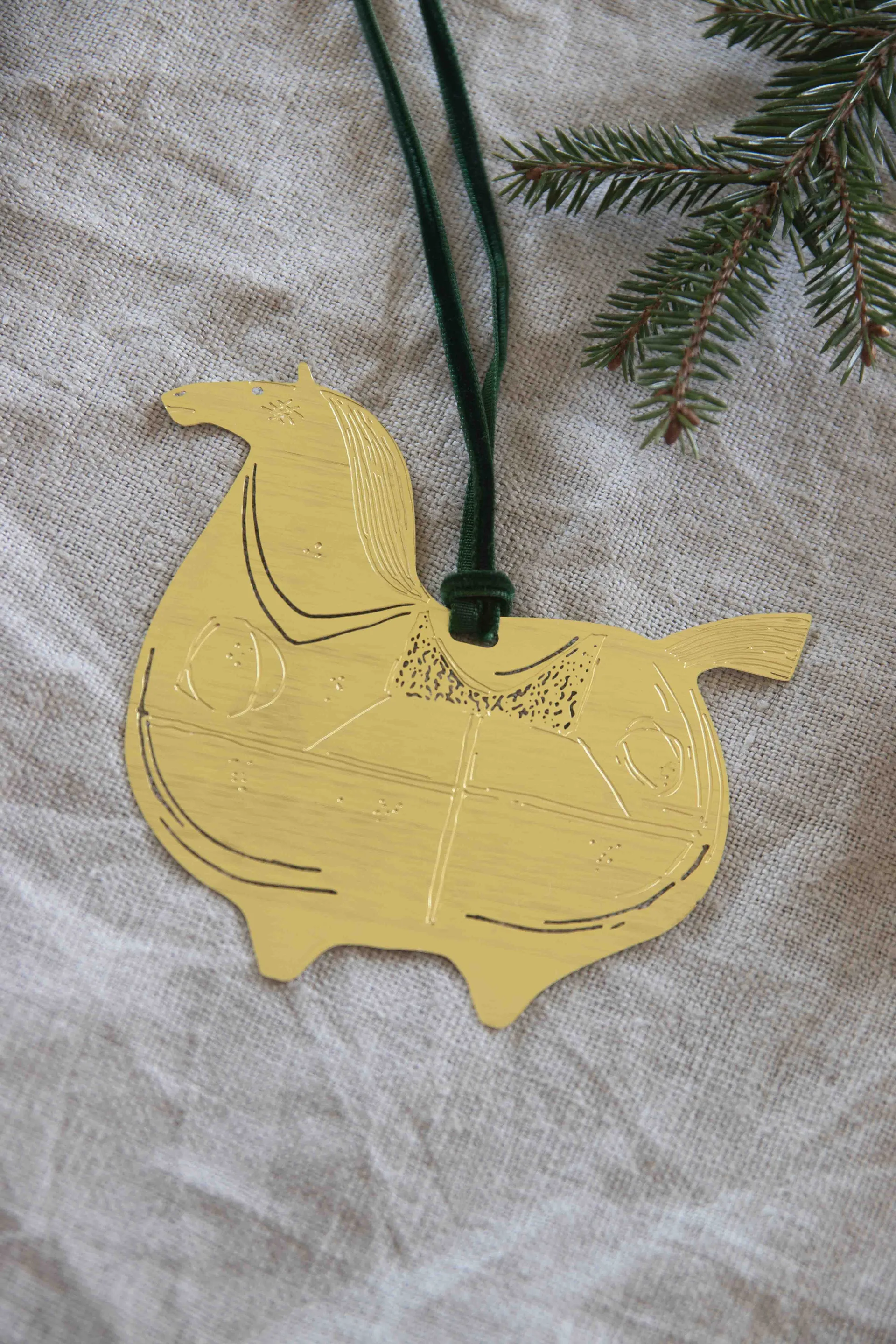 Stig L Springare dekorationsophæng, Messing Pluto Design