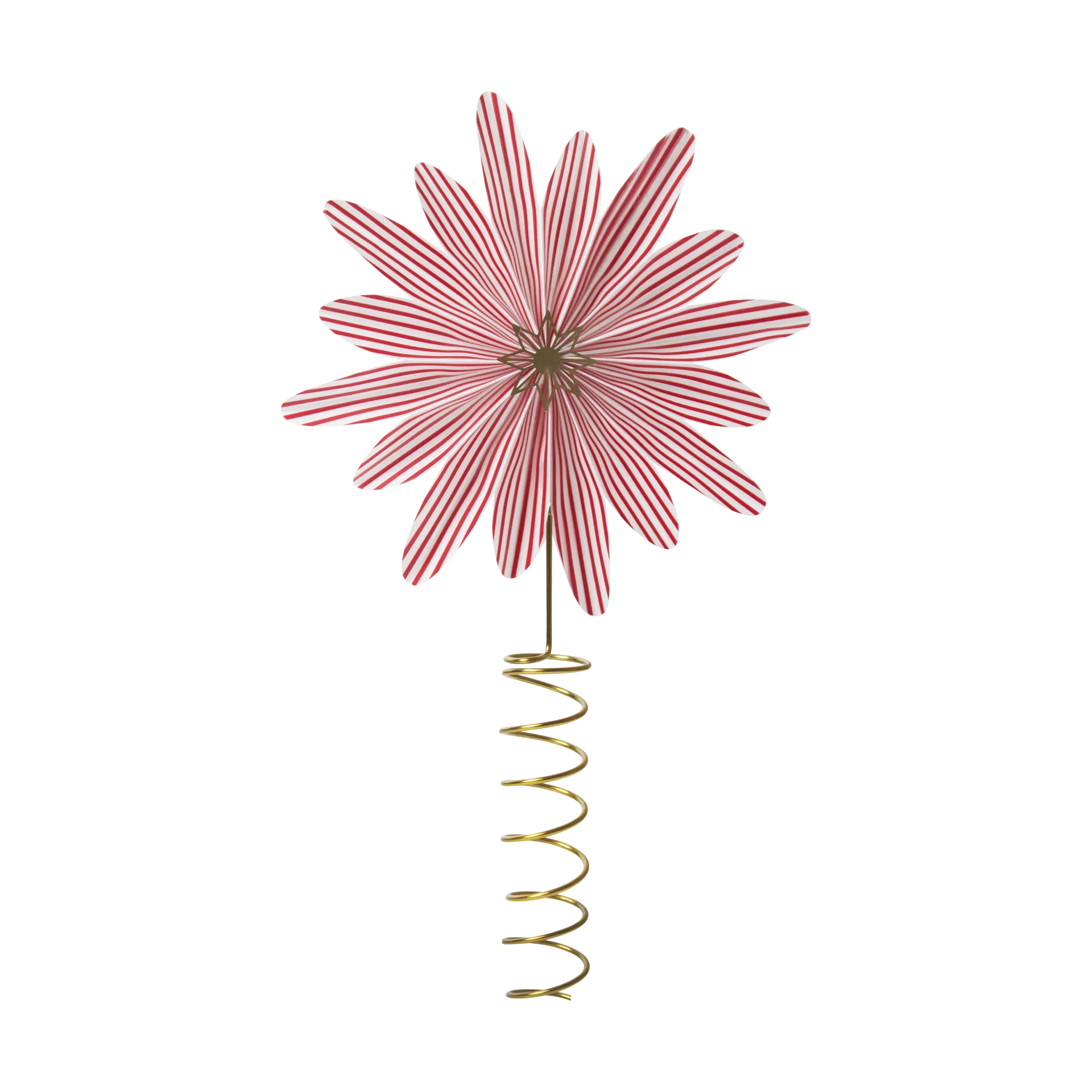 Sukkerstok topstjerne, Rød/Hvid Pluto Design