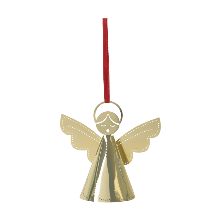 Syngende engel juletræspynt - Guld - Pluto Design