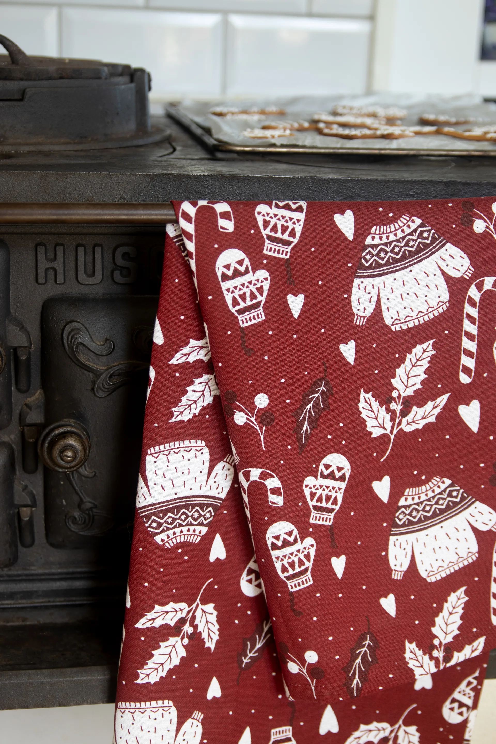 Winter viskestykke 50x70 cm, Multicolor Pluto Design