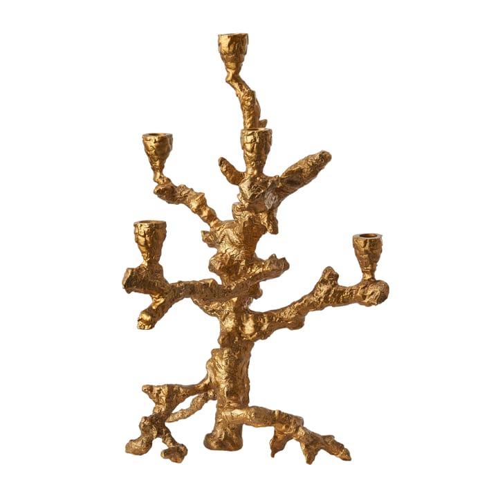 Apple tree lysestage L 53 cm, Guld POLSPOTTEN