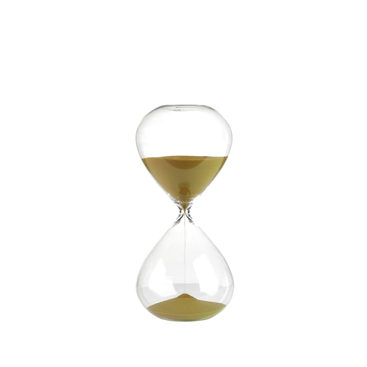 Ball timeglas M 30 cm - Guld - POLSPOTTEN