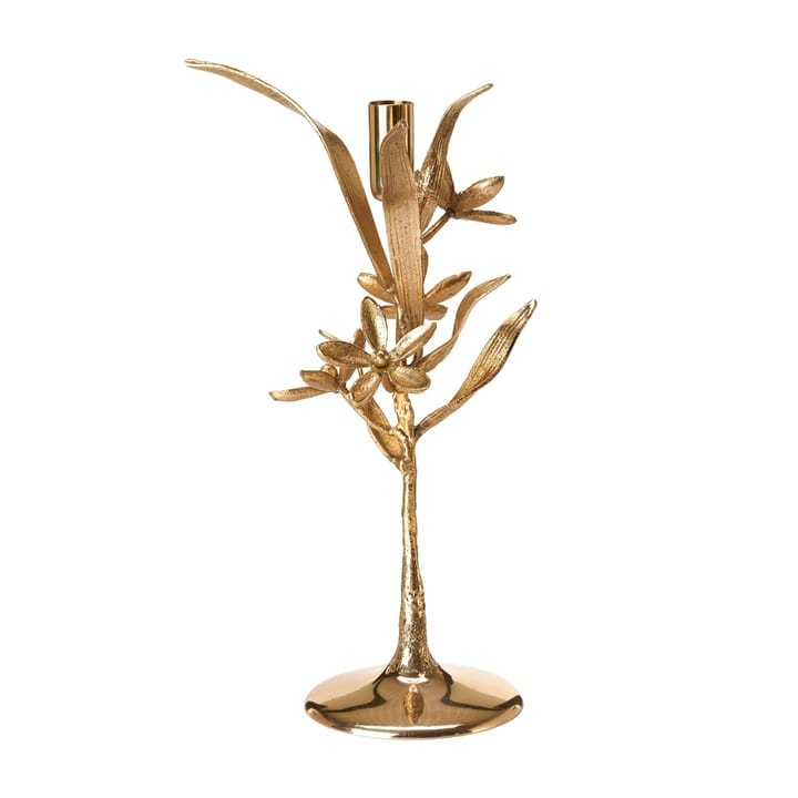 Bergamot lysestage 31 cm, Guld POLSPOTTEN