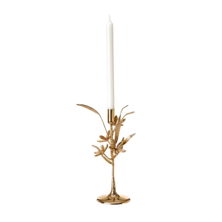 Bergamot lysestage 31 cm, Guld POLSPOTTEN