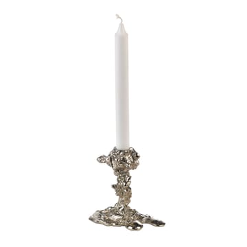 Drip lysestage L 25 cm - Sølv - POLSPOTTEN