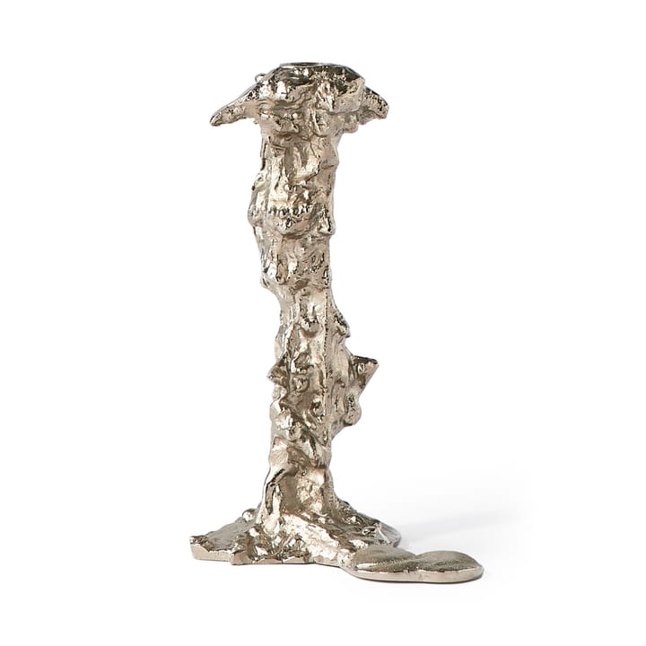 Drip lysestage L 25 cm - Sølv - POLSPOTTEN