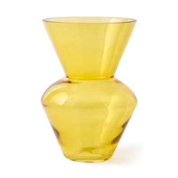 Fat neck vase S 35 cm - Gul - POLSPOTTEN