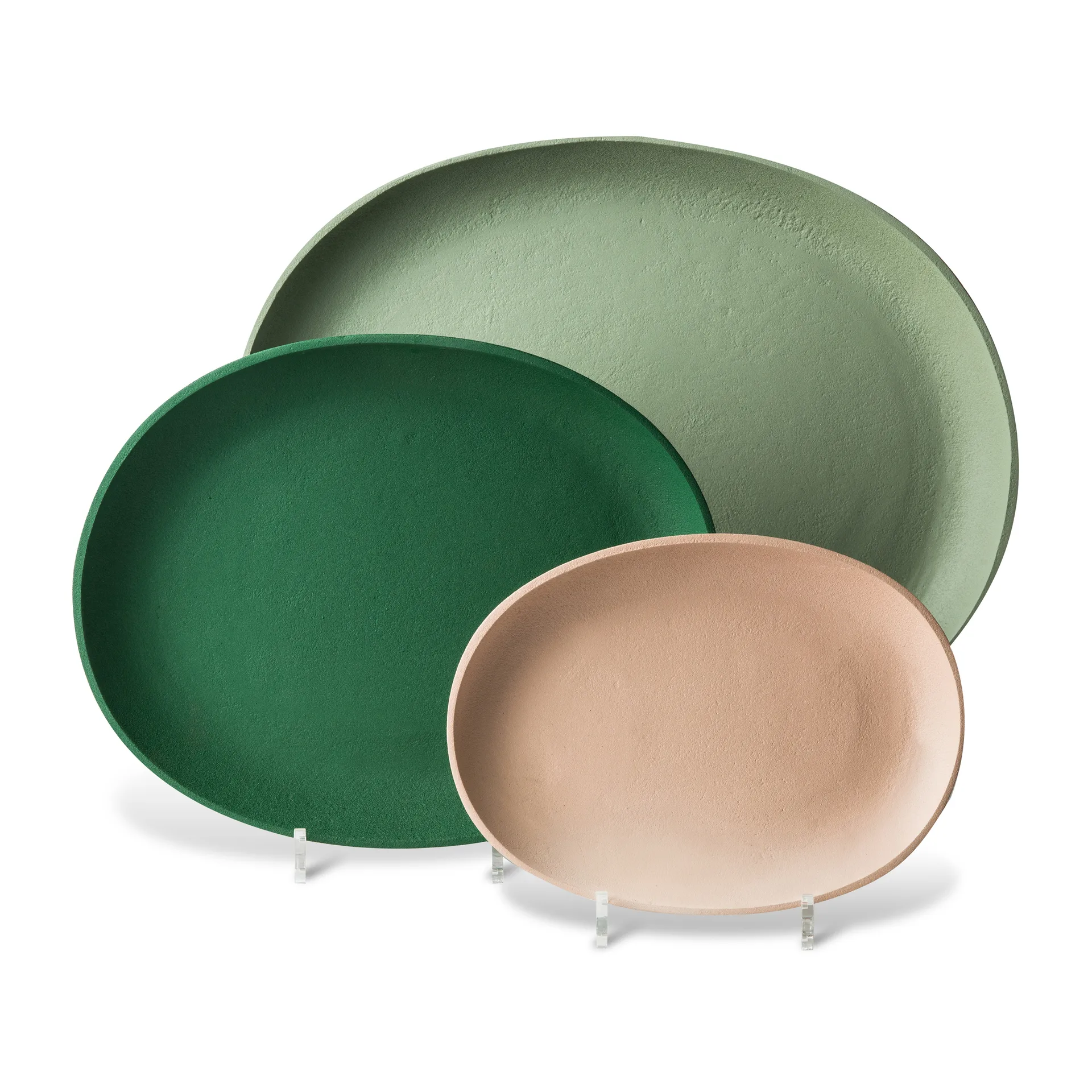Greek bakke 3 dele, Dark green POLSPOTTEN