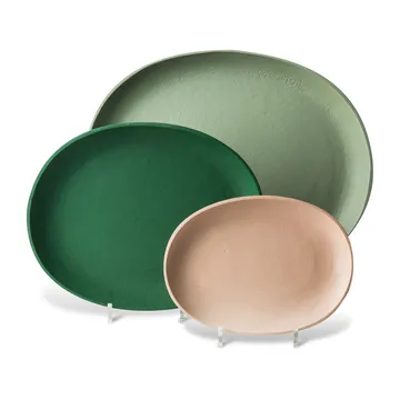 Greek bakke 3 dele - Dark green - POLSPOTTEN