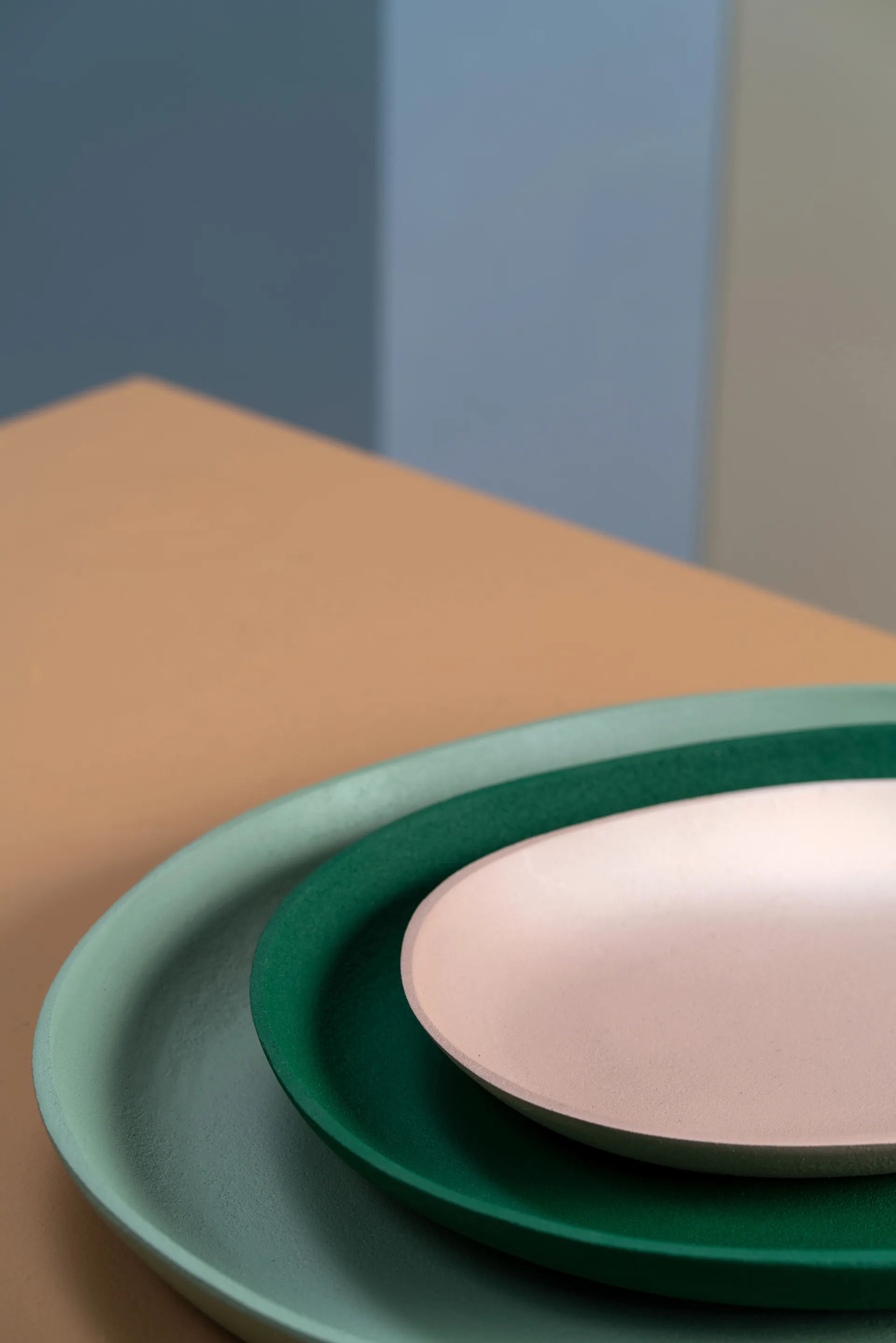 Greek bakke 3 dele, Dark green POLSPOTTEN