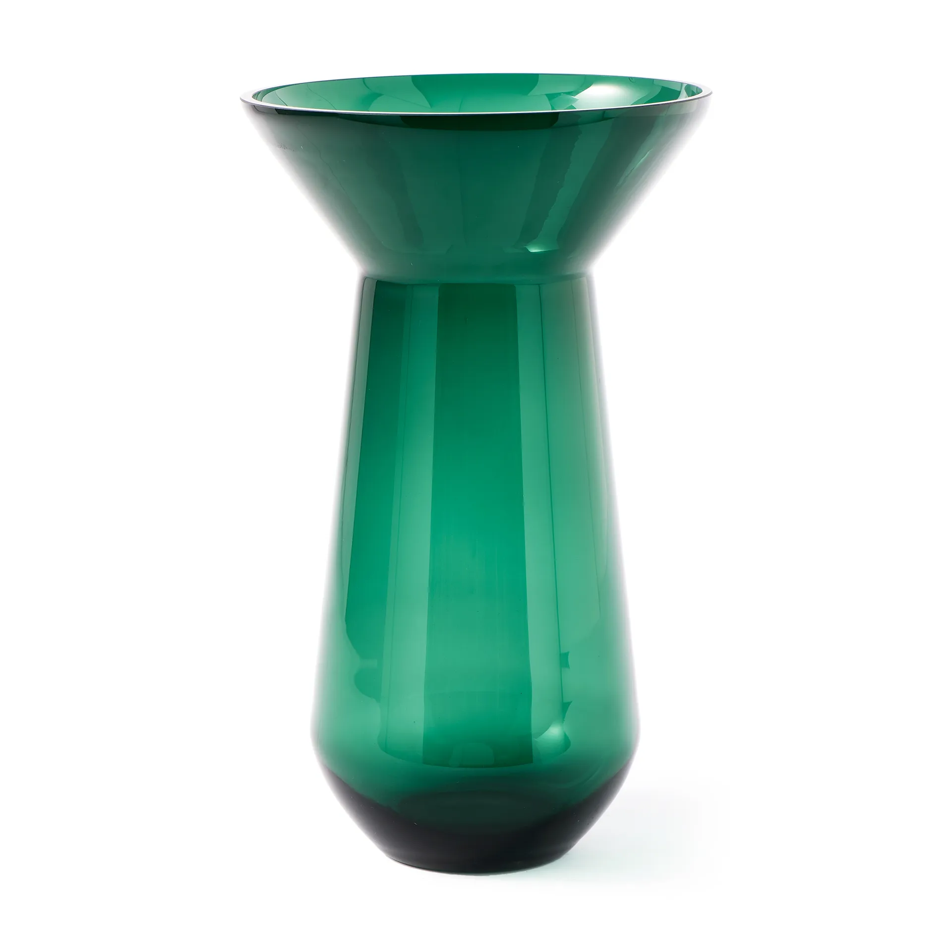 Long neck vase 45 cm, Mørkegrøn POLSPOTTEN