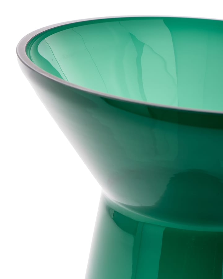 Long neck vase 45 cm - Mørkegrøn - POLSPOTTEN