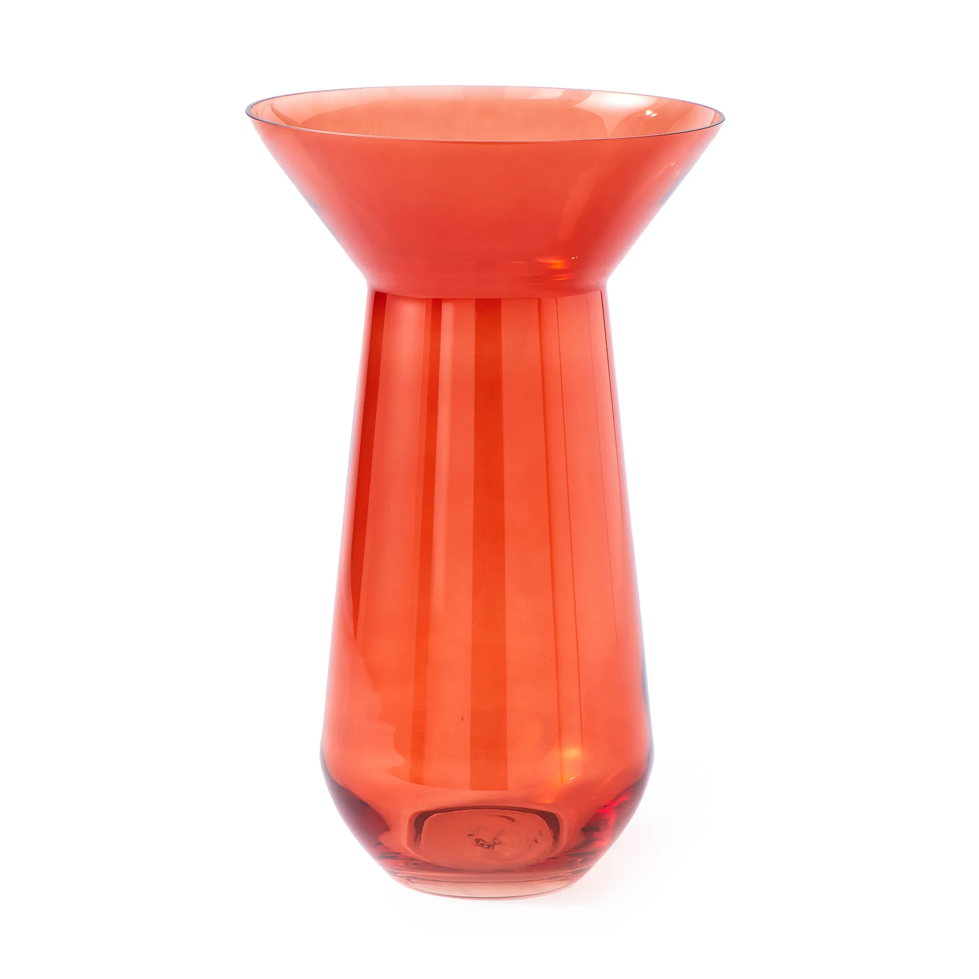 Long neck vase 45 cm, Orange POLSPOTTEN