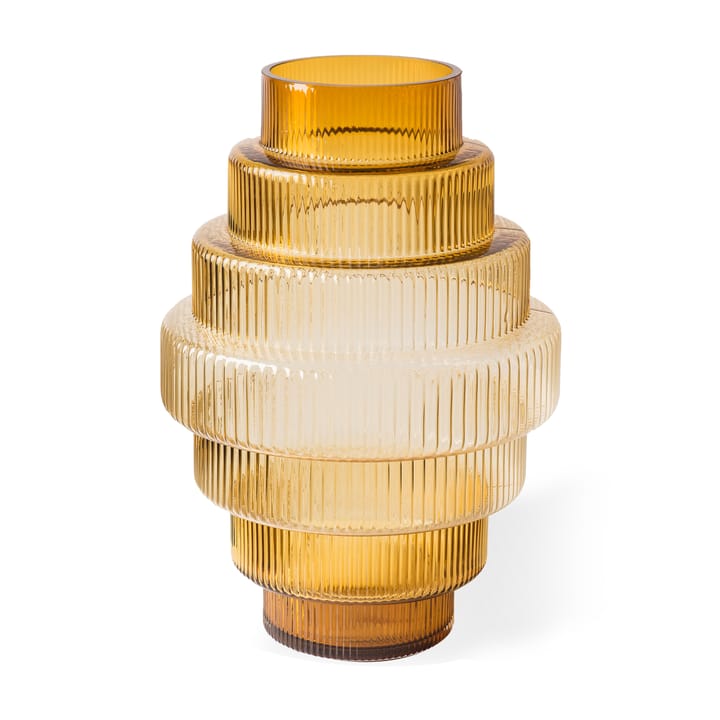 Steps vase S 30 cm - Ochre - POLSPOTTEN