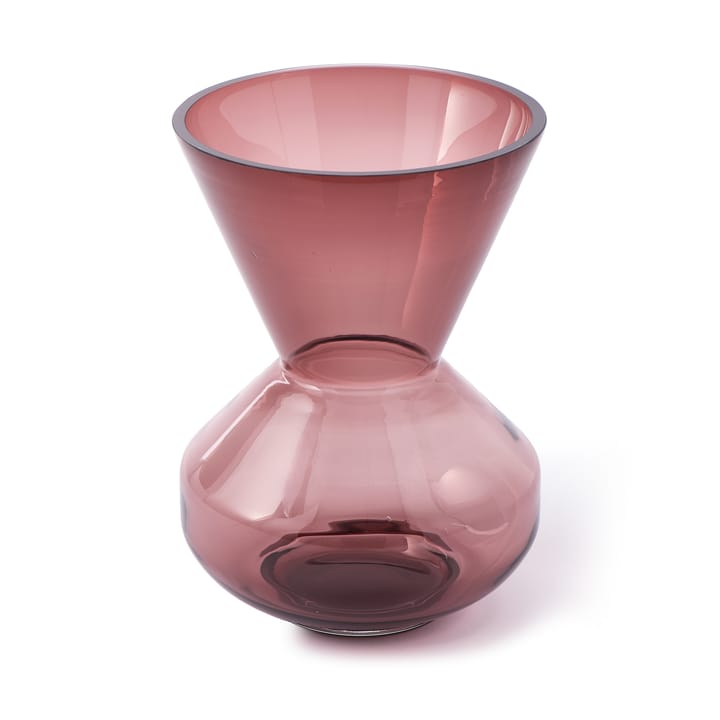 Thick neck vase 40 cm - Lyserød/Lilla - POLSPOTTEN