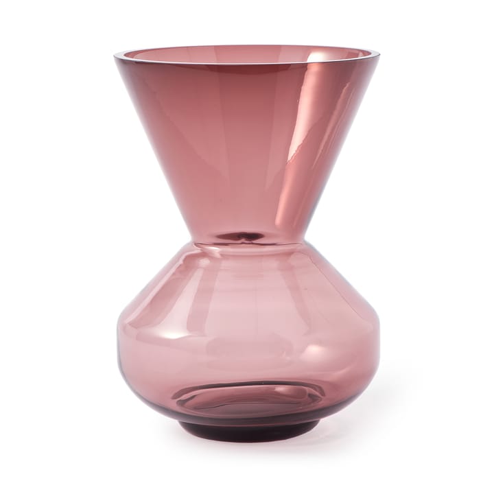 Thick neck vase 40 cm - Lyserød/Lilla - POLSPOTTEN
