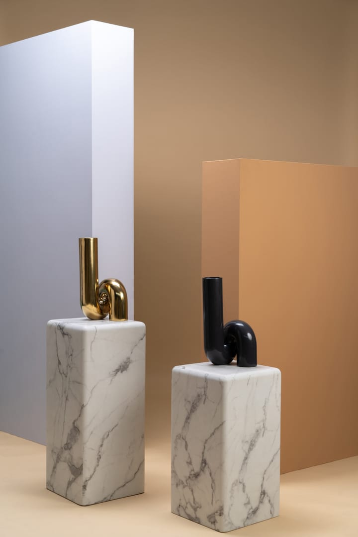 Yourtube vase 37 cm, Guld POLSPOTTEN