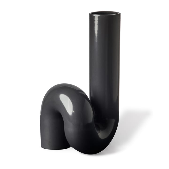 Yourtube vase 37 cm, Sort POLSPOTTEN