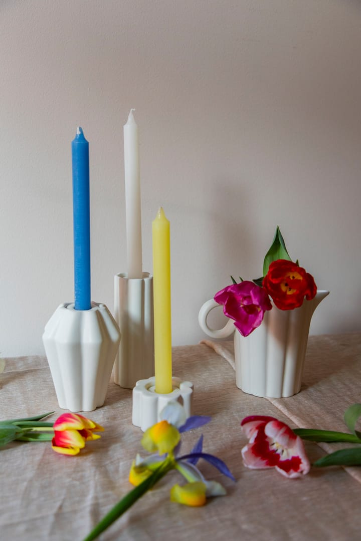 Birgit vase/fyrfadsstage 14 cm, Shell PotteryJo