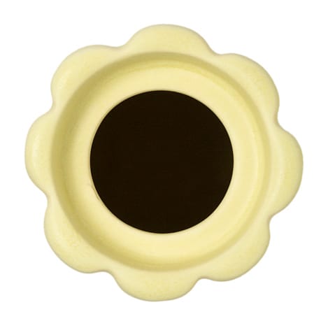 Birgit vase/fyrfadsstage 17 cm, Pale Yellow PotteryJo