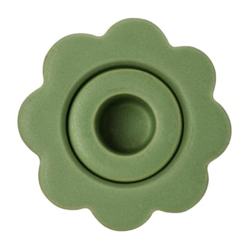 Birgit vase/fyrfadsstage 5 cm - Olive - PotteryJo