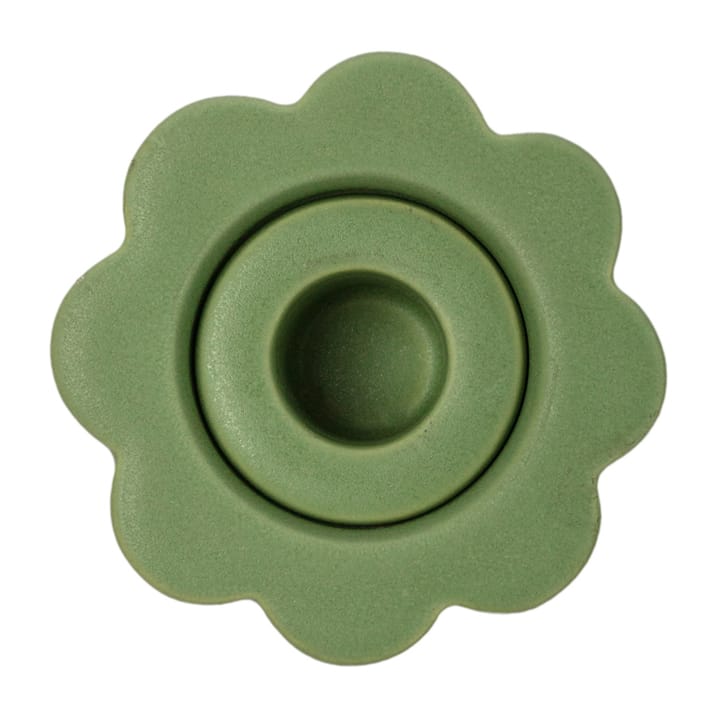 Birgit vase/fyrfadsstage 5 cm, Olive PotteryJo