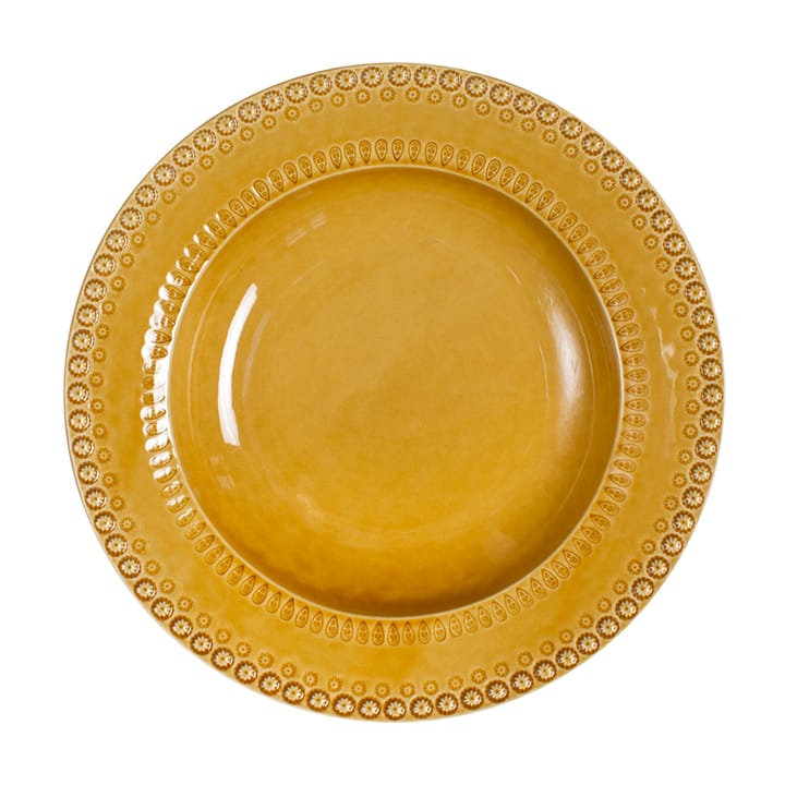 Daisy serveringsskål Ø35 cm - Sienna (gul) - PotteryJo