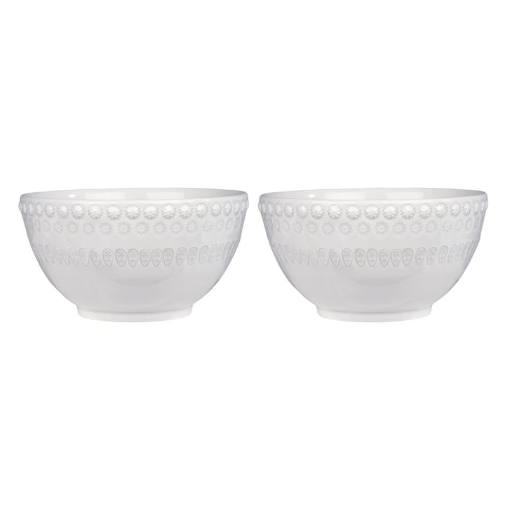 Daisy skål 35 cl 2-pak, White (hvid) PotteryJo