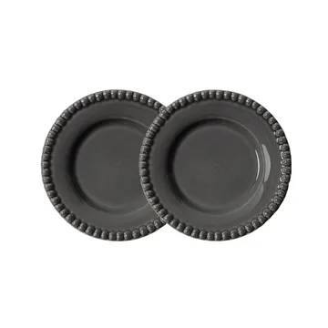 Daria asiet Ø18 cm 2-pak - Clean grey - PotteryJo