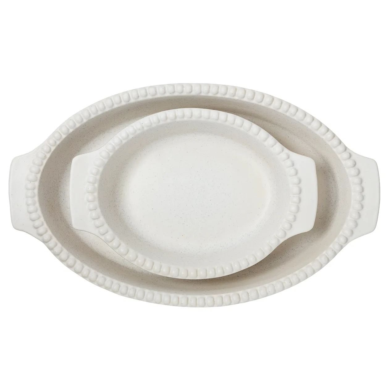 Daria bradepande 35 cm, Cotton white PotteryJo