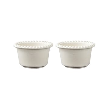Daria lille skål Ø12 cm 2-pak - Cotton white - PotteryJo