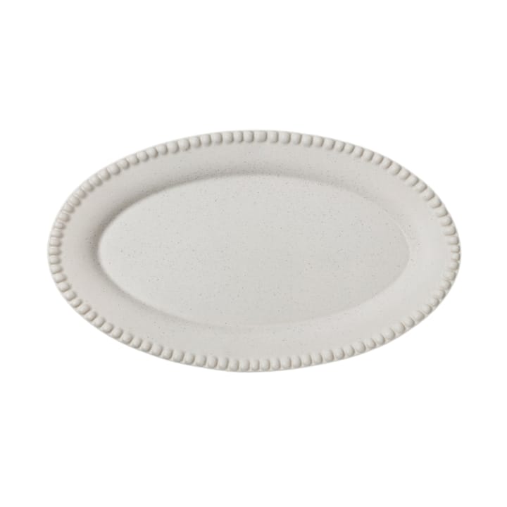 Daria serveringsfad 35 cm stentøj - Cotton white - PotteryJo