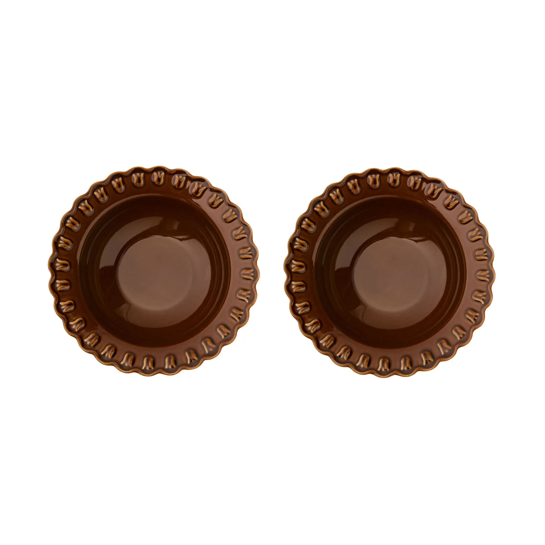 Tulipa dyb tallerken Ø23 cm 2-pak, Umbra PotteryJo