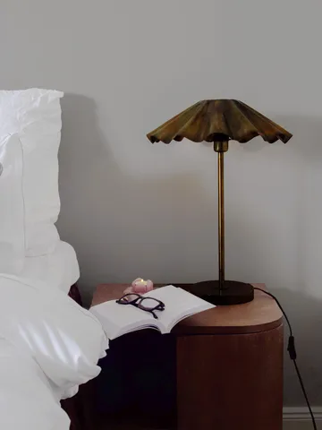 Aira bordlampe - Brændt messing, 54 cm - PR Home