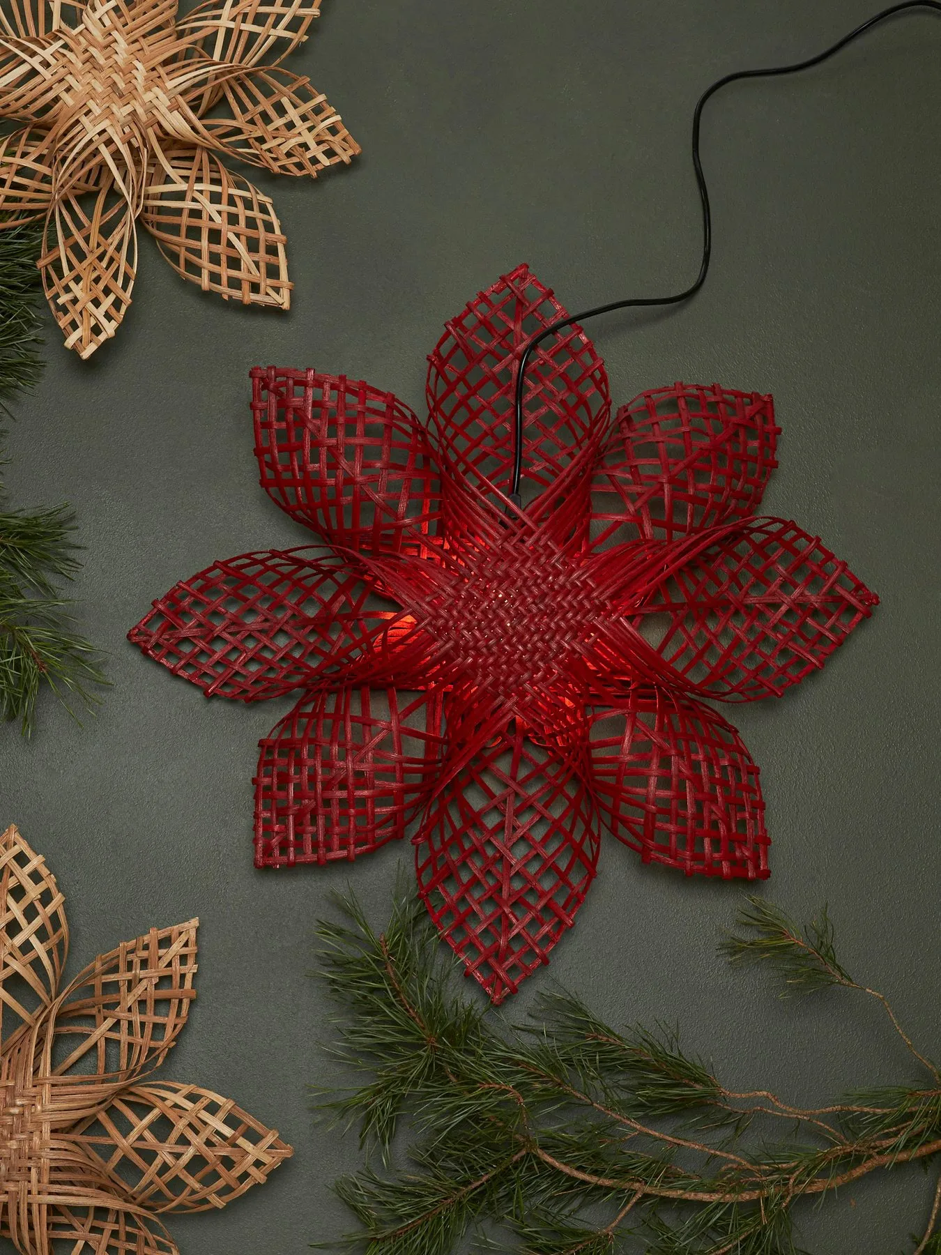 Anna adventsstjerne rød
, 82 cm PR Home