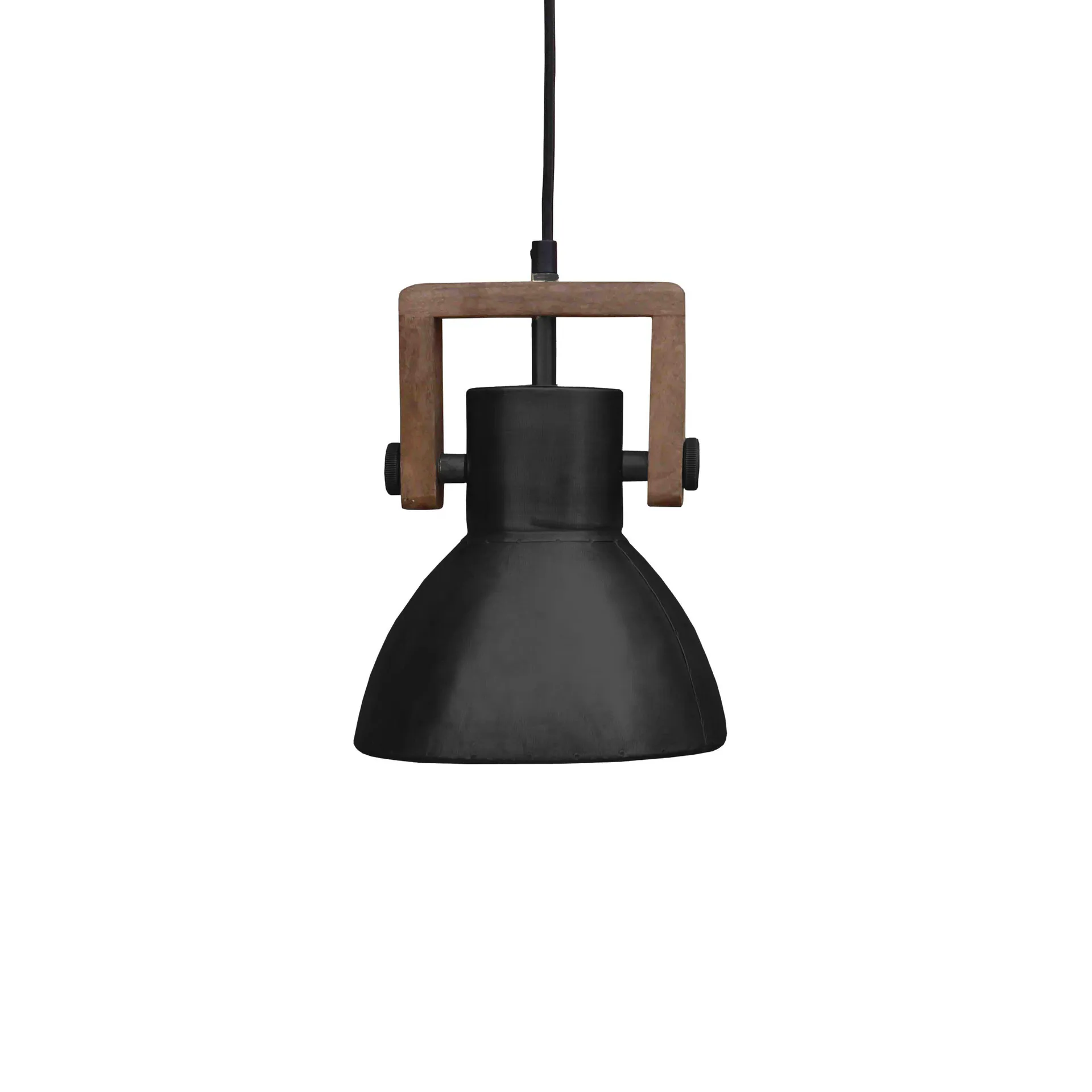 Ashby single loftslampe Ø19 cm, Black Zink PR Home