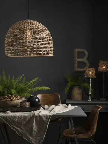 Cebu loftslampe - Natur, Ø46 cm - PR Home