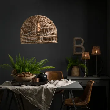 Cebu loftslampe - Natur, Ø57 cm - PR Home