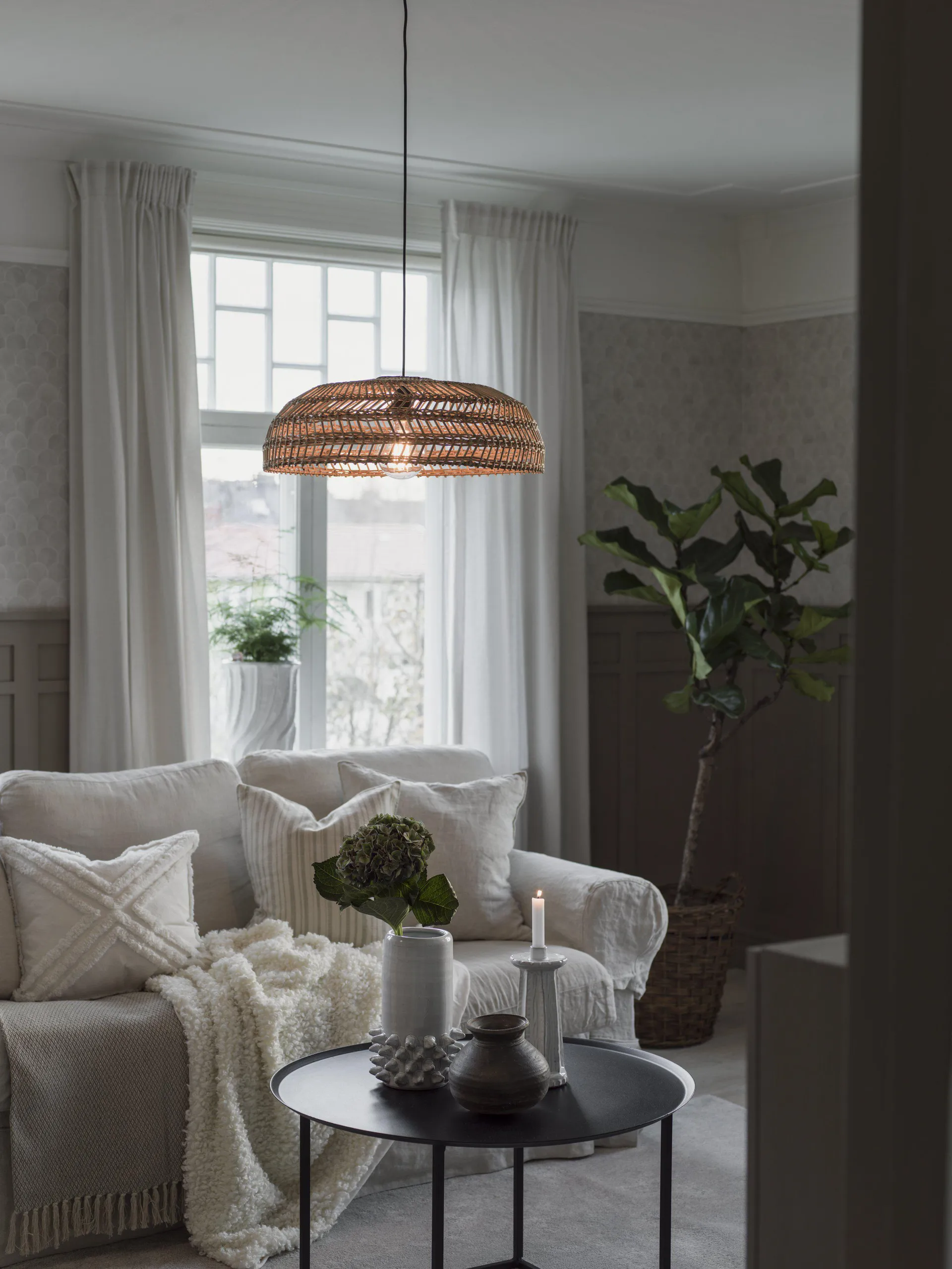 Denise loftslampe rotting
, Ø53 cm
 PR Home