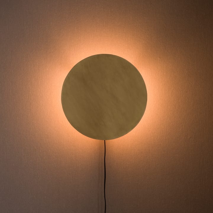 Full moon væglampe Ø25 cm, Pale silver PR Home