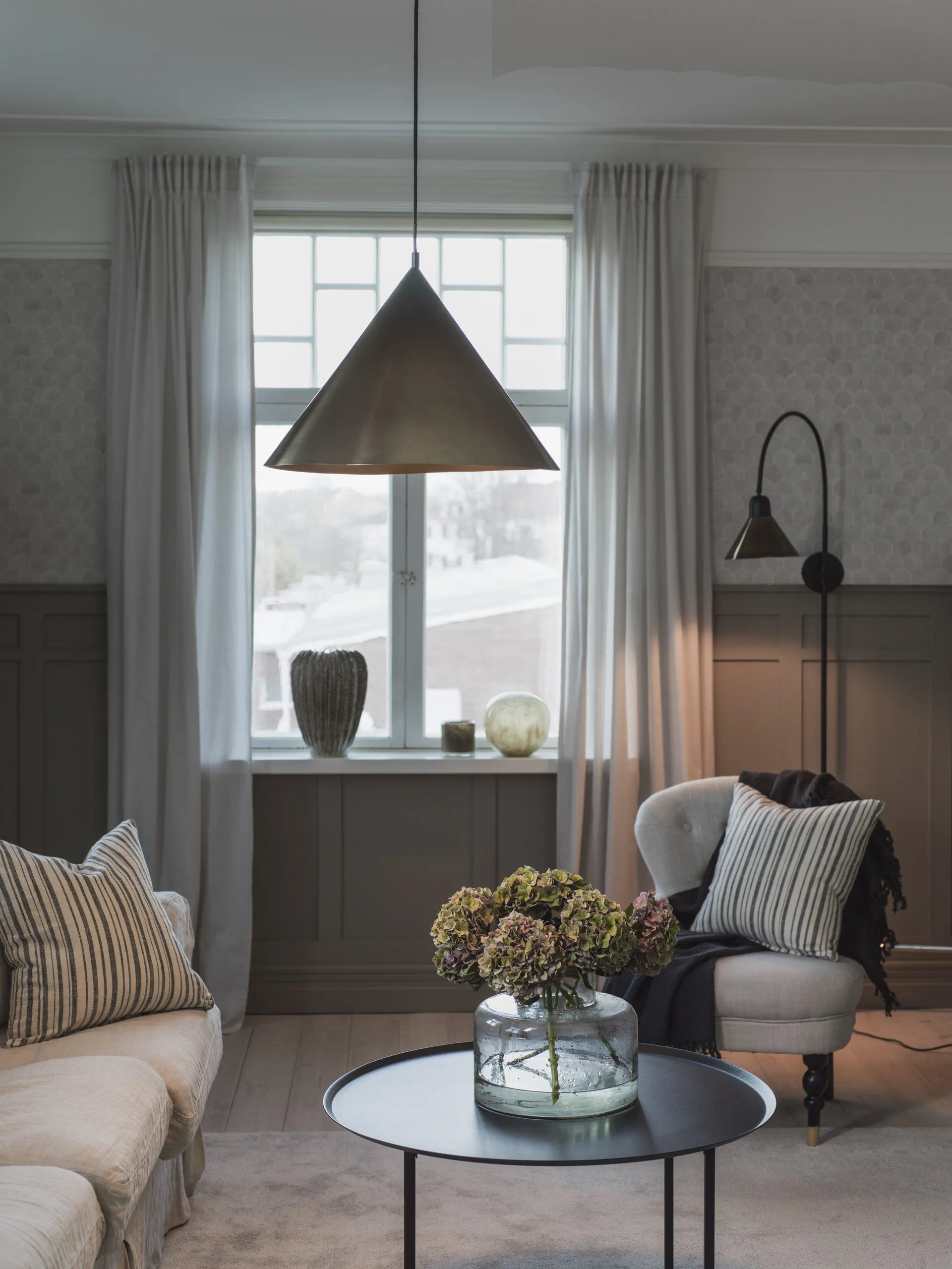 Hyde væglampe 120 cm
, Brun PR Home