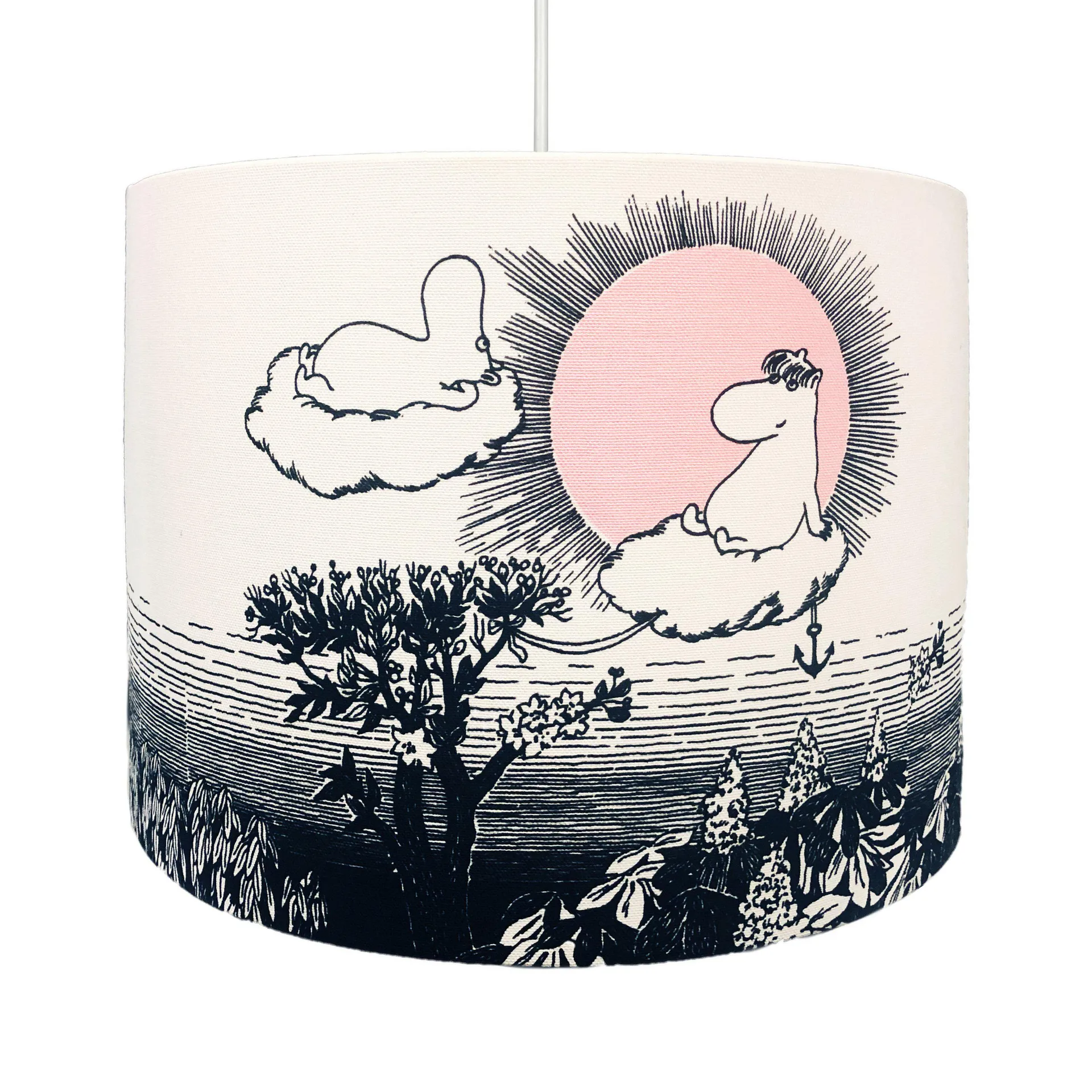 Moomin The Sky loftslampe Ø35 cm, Hvid PR Home