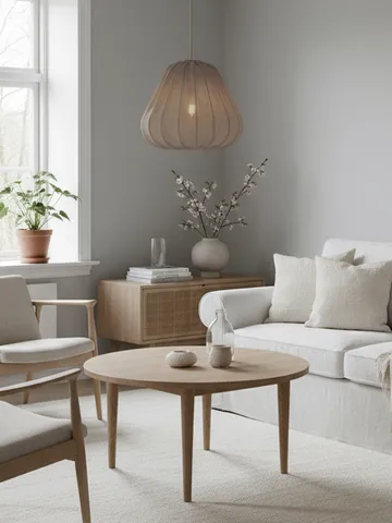 Sienna loftlampe - Diana mos, Ø40x35 cm - PR Home