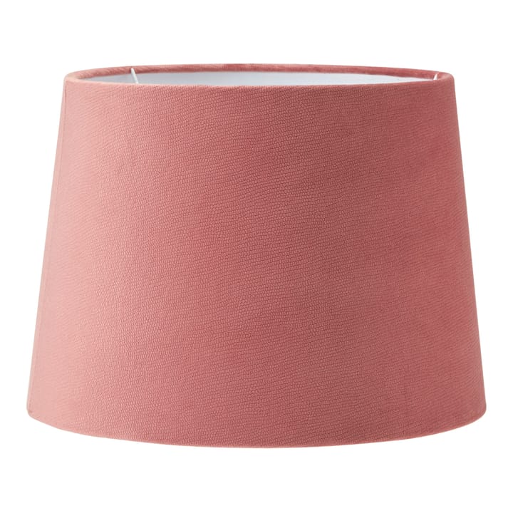 Sofia sammet lampeskærm – 30 cm - Studio pink - PR Home