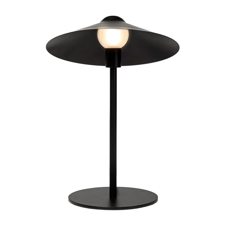 Bonnett bordlampe 41 cm - Sort - puik