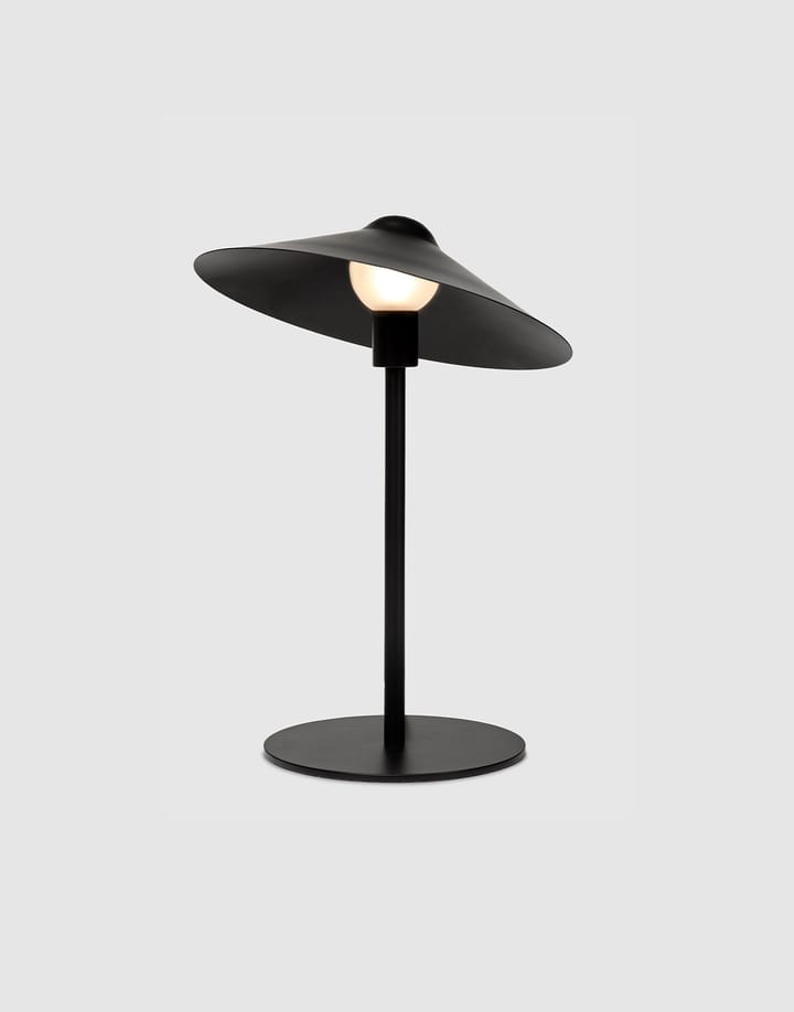 Bonnett bordlampe 41 cm - Sort - puik