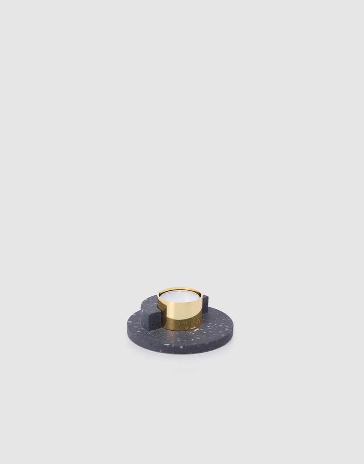 Ply fyrfadsstage 4 cm - Sort - puik