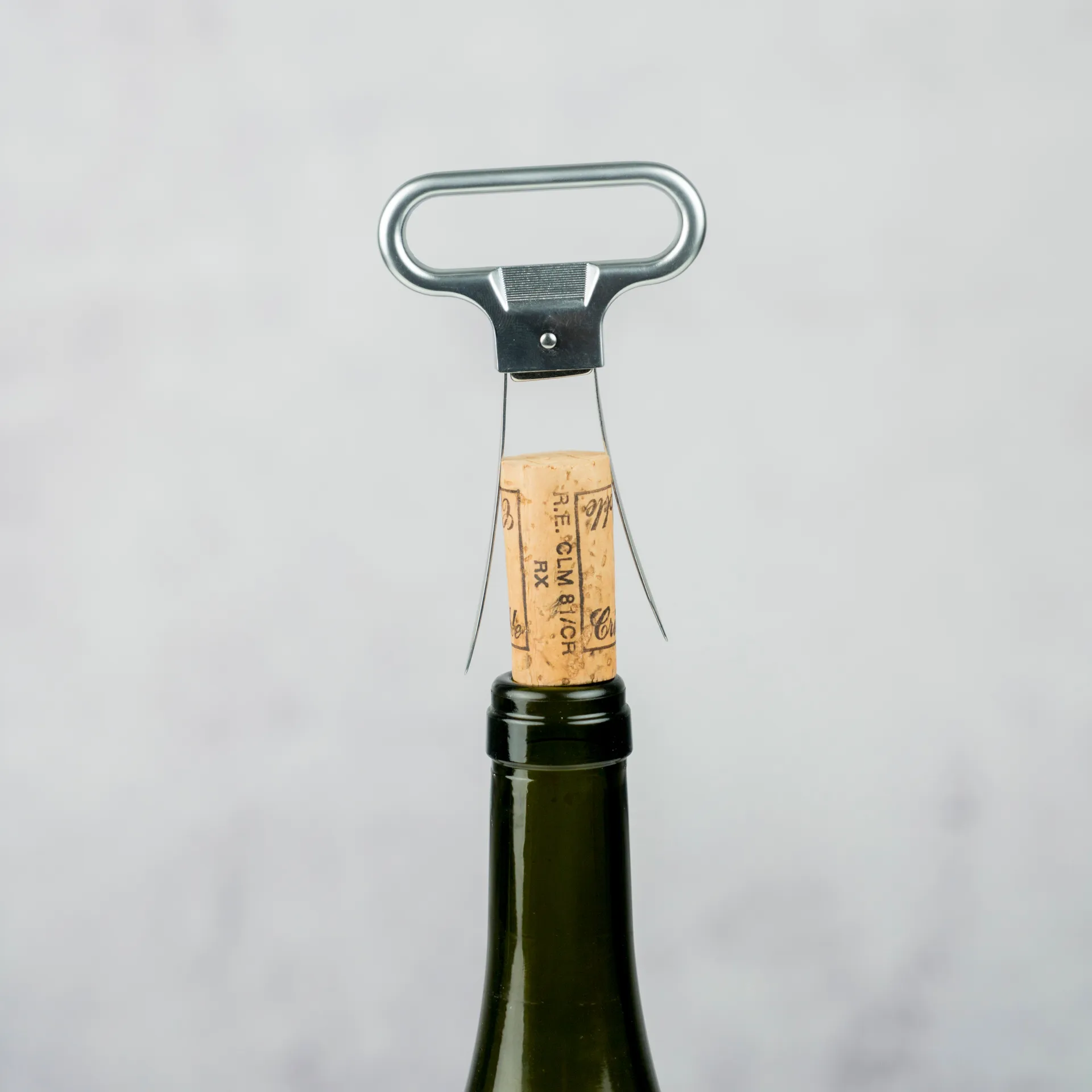 Pulltex proptrækker med blad, Rustfrit stål Pulltex