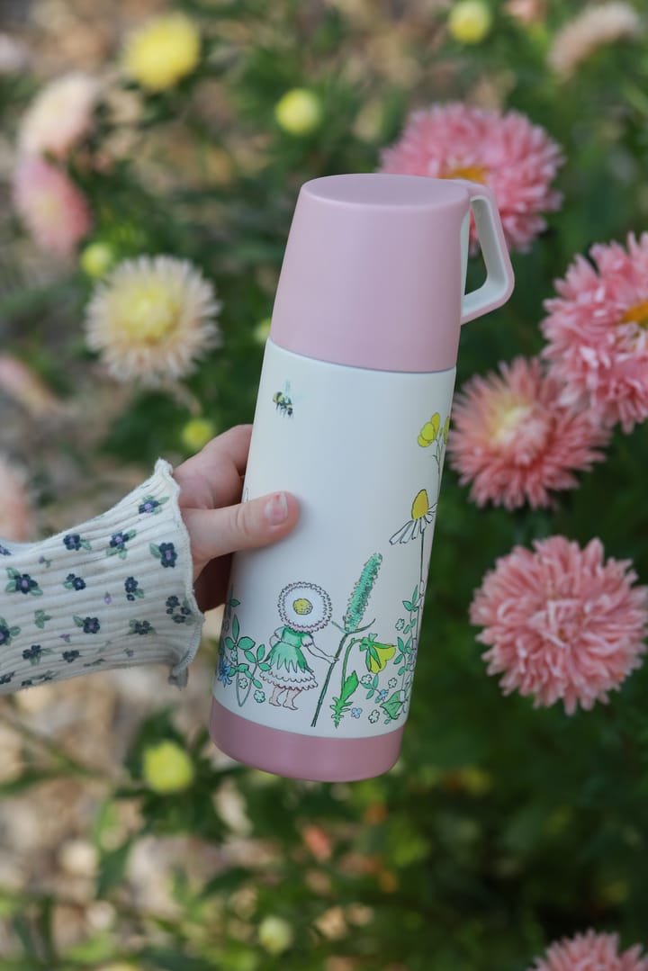 Elsa Beskow Blomsterfesten termokande 35 cl, Hvid Rätt Start