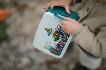 Mumi Eng lunchboks 12×18,5 cm - Grøn - Rätt Start